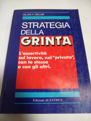 Strategia Della Grinta