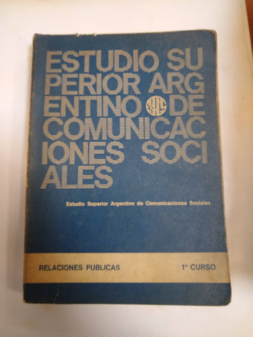 Relaciones Publicas 1º Curso