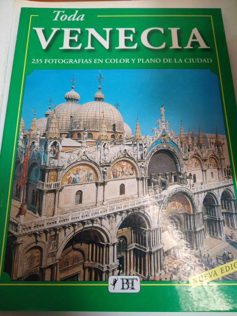 Toda Venecia, 235 fotografias en color y plano de la ciudad