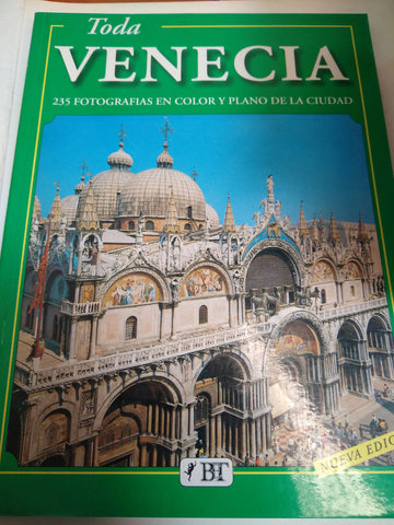 Toda Venecia, 235 fotografias en color y plano de la ciudad