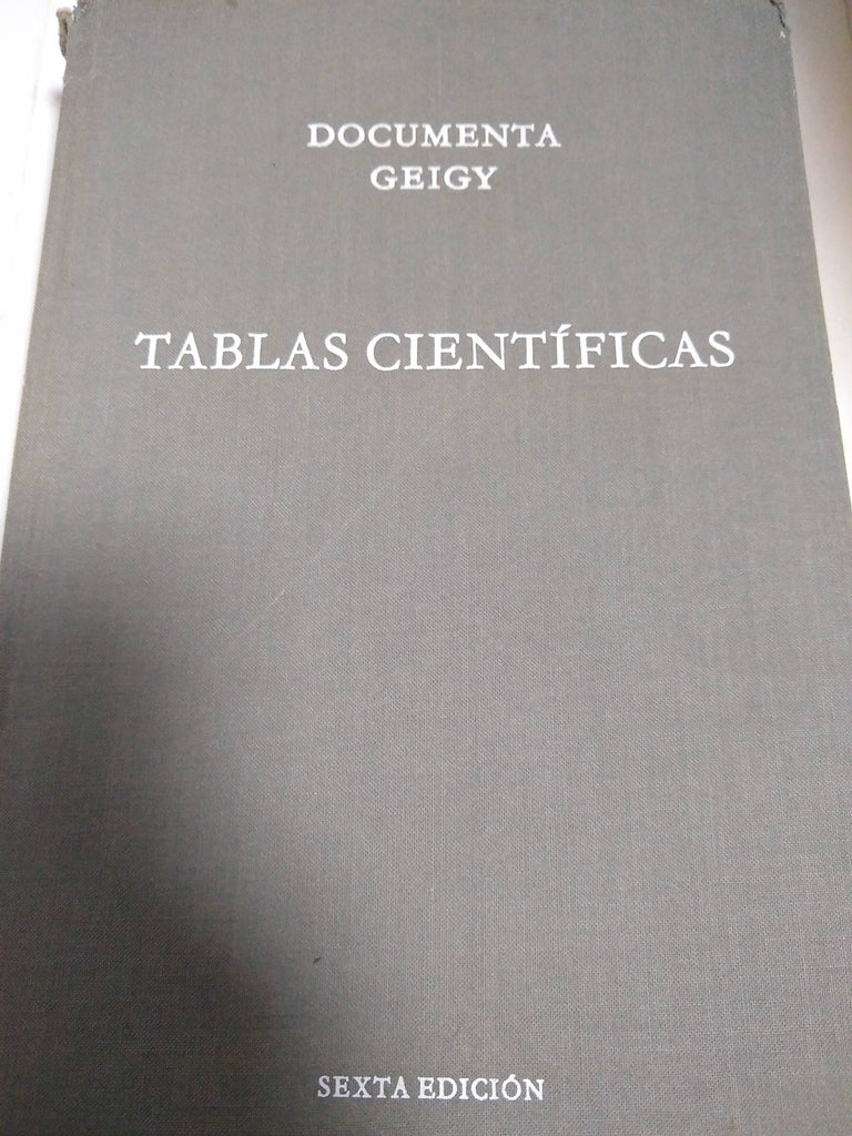 Tablas Científicas