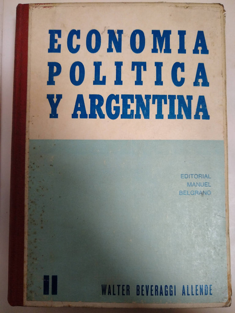 Economía Política Y Argentina