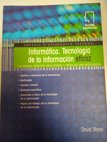 Informática. Tecnología De La Información Eficaz