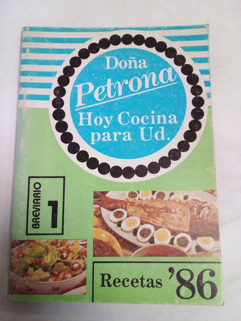 Doña Petrona Hoy Cocina Para Ud. Recetas 86