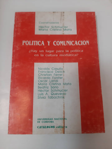 Politica Y Comunicacion