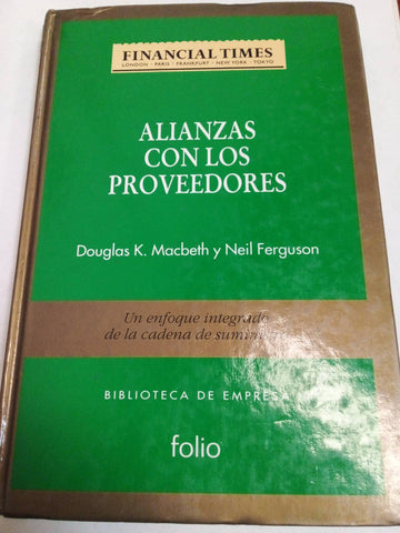 Alianzas Con Los Proveedores