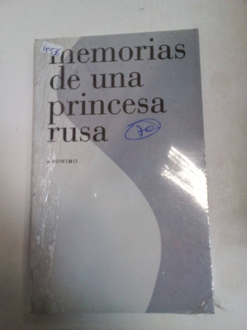 Memorias De Una Princesa Rusa