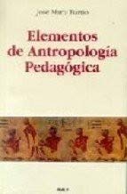 Elementos de antropología pedagógica