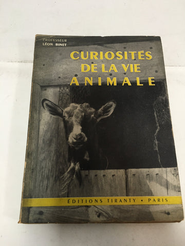 Curiosites de la vie animale