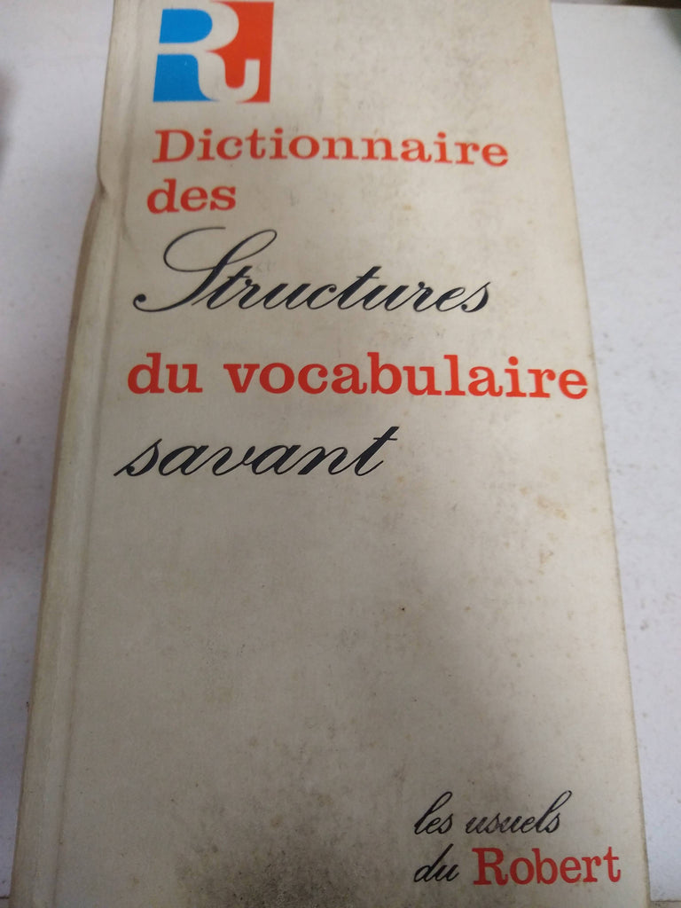 Dictionnaire des Structures du vocabulaire savant