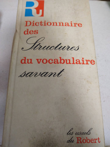 Dictionnaire des Structures du vocabulaire savant