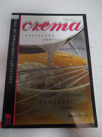 Crema, pasteleria chantilli