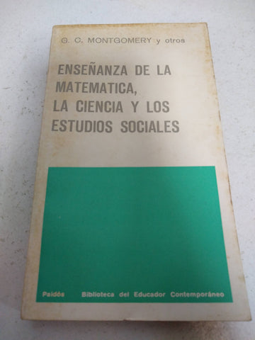 Enseñanza de la matemática, la ciencia y los estudios sociales