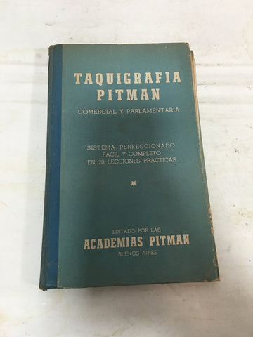 taquigrafia pitman comercial y parlamentaria