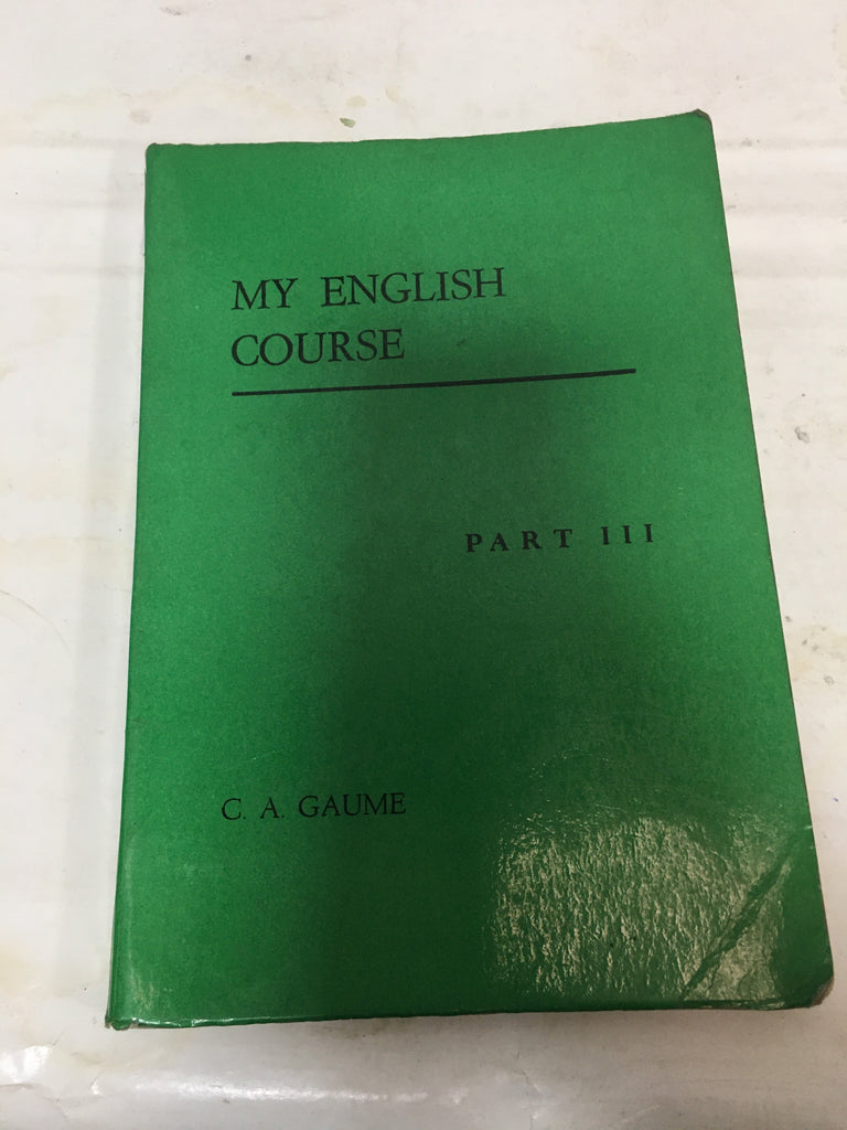 my english course part III