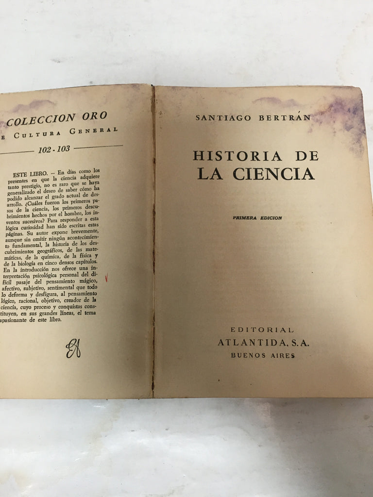 Historia de la ciencia