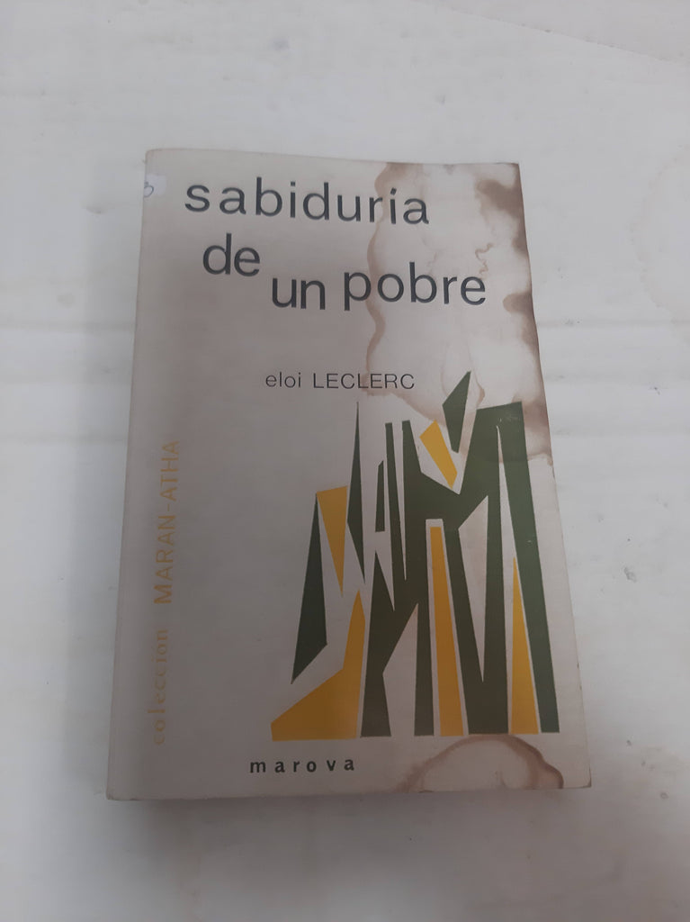 Sabiduria de un pobre