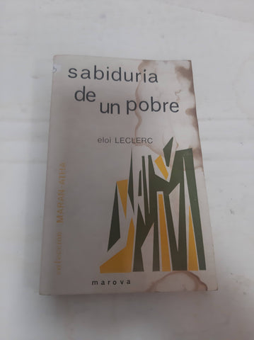 Sabiduria de un pobre