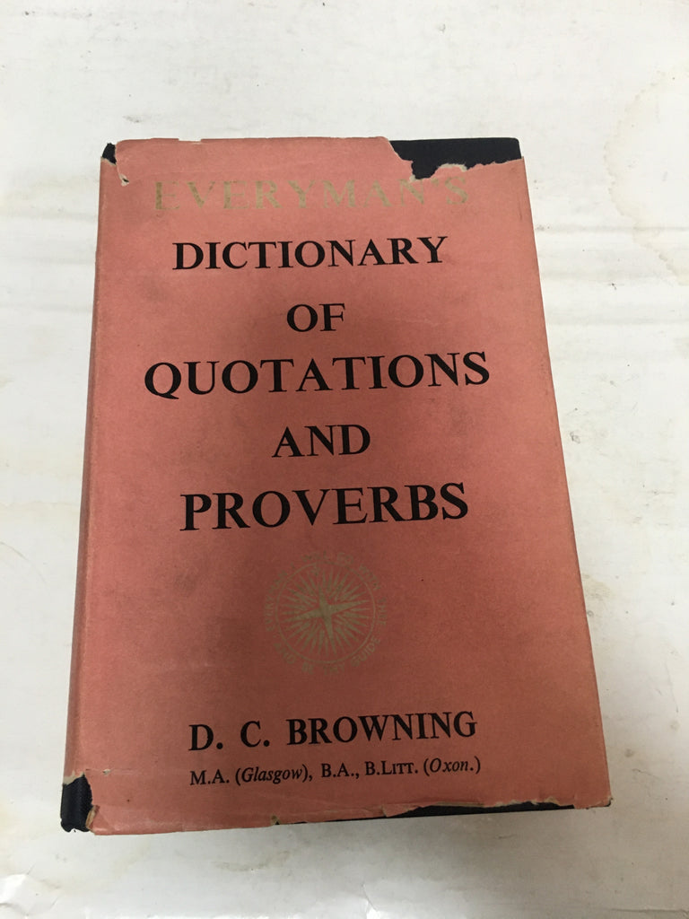 Dictionary of quotations and proverbs