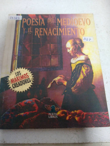 Poesía del medioevo y el renacimiento