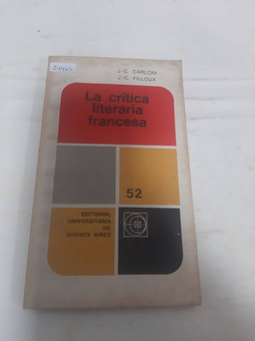 La crítica literaria francesa