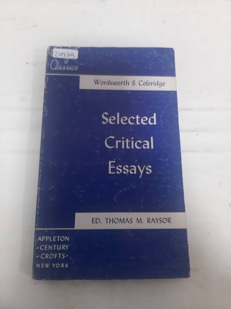 Wordsworth & Colerídge, Selected Critical Essays