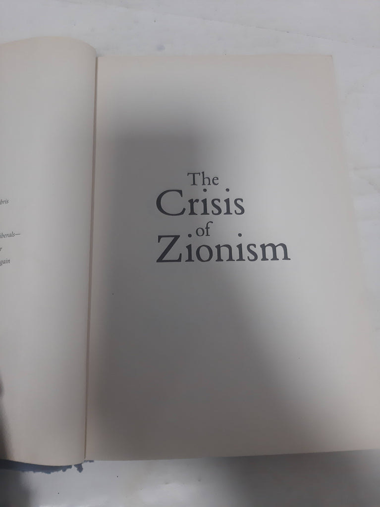 The Crisis of Zionism