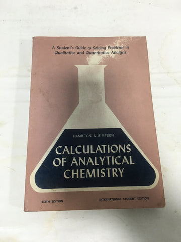 Calculations of analytical chemistry