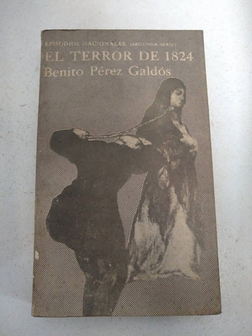 El terror de 1824 Editorial arte y literatura