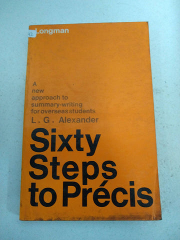 Sixty steps to précis