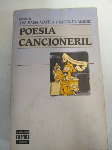 Poesia Cancioneril