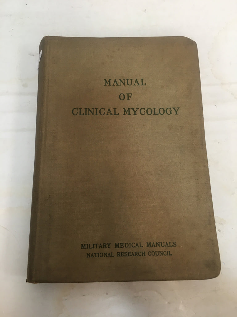 Manual of clinical mycology