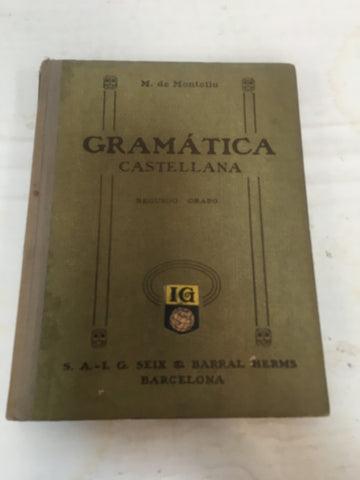 gramatica castellana de segundo grado