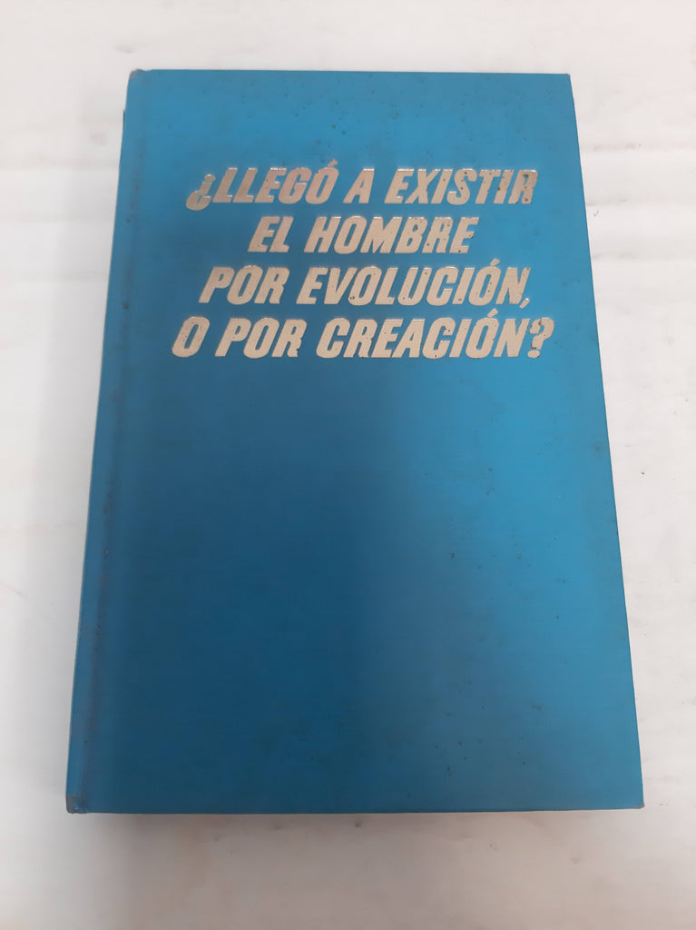 ¿Llegò a existir el hombre por evolucion o por creacion?