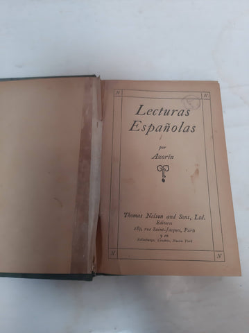 Lecturas españolas