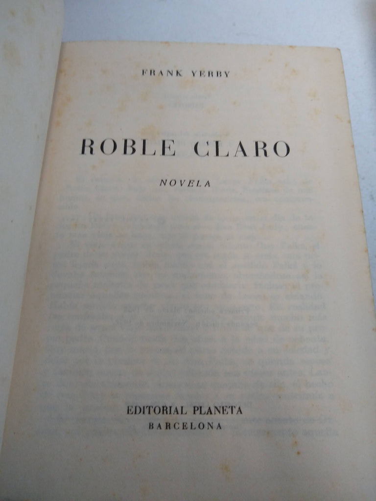 Roble claro