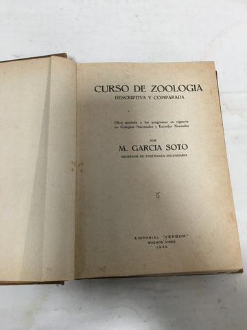 Curso de zoología