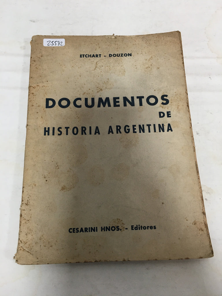 Documentos de historia argentina