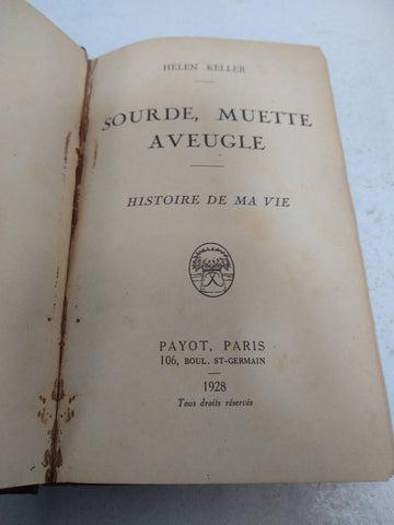 Sourde muette aveugle