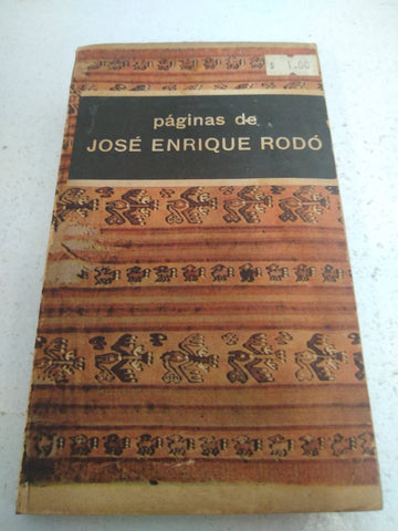 Páginas de José Enrique Rodó