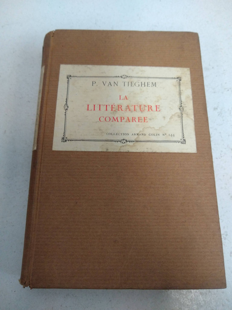 La litterature comparèe