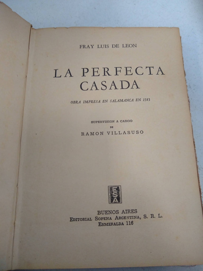 La perfecta casada