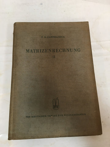 Matrizenrechnung II