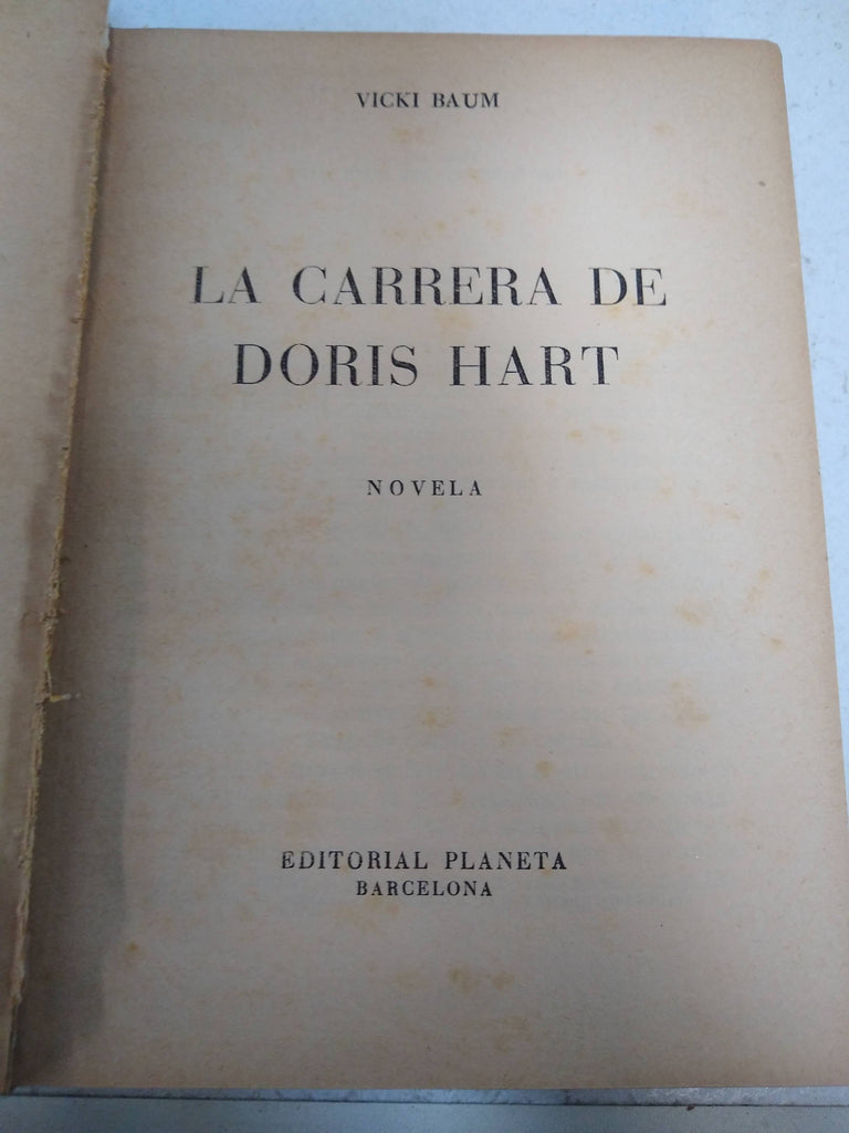 La carrera ed Doris Hart