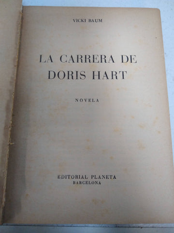 La carrera ed Doris Hart