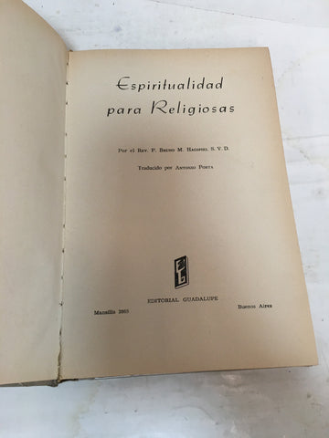 Espiritualidad para religiosas