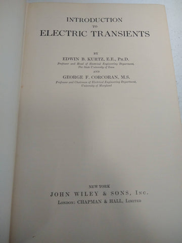 introduction to electric transients