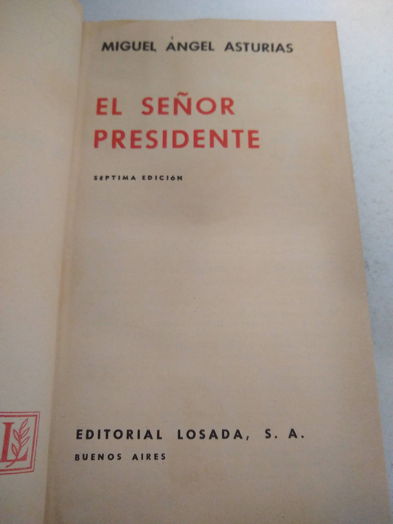 El señor presidente