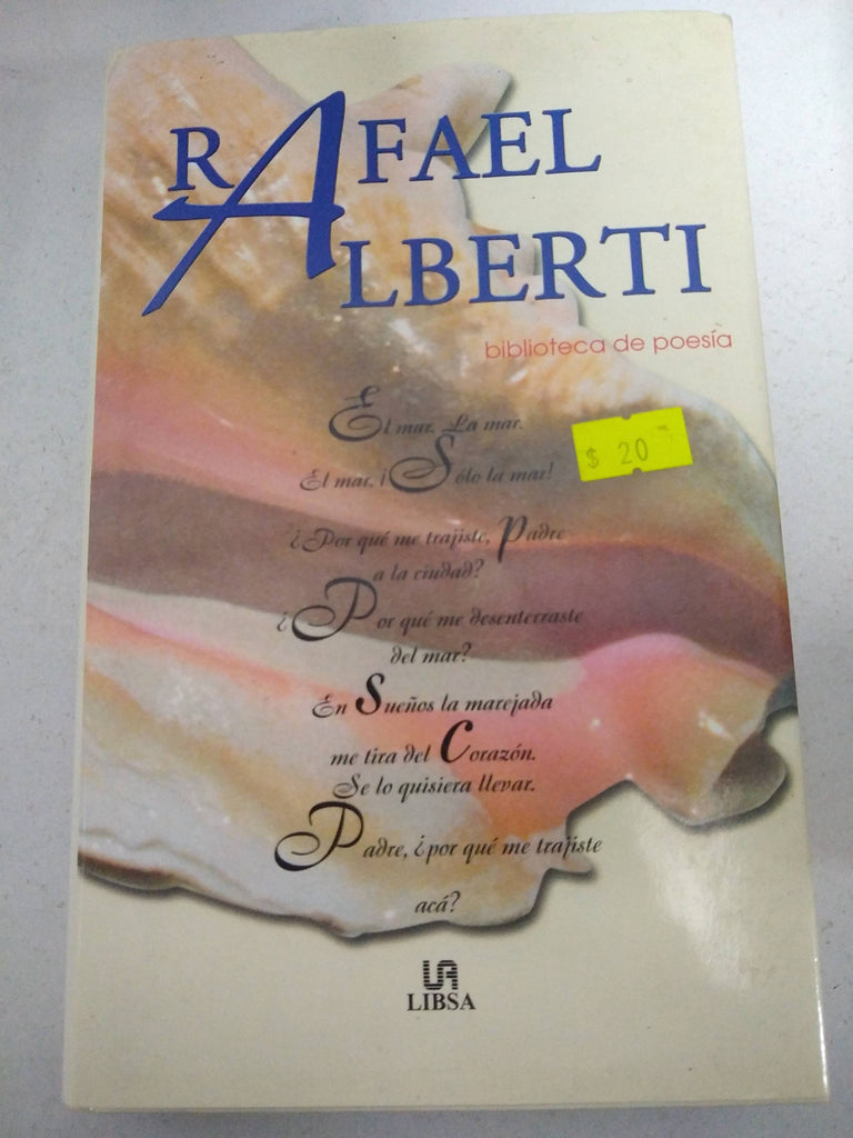 Rafael Alberti: Biblioteca de poesía