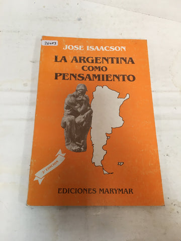 La argentina como pensamiento